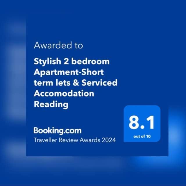 Stylish 2 Bedroom Apartment-Short Term Lets & Serviced Accomodation Ρίντινγκ Εξωτερικό φωτογραφία
